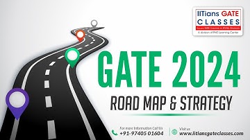 GATE 2024 Preparation Strategy & Road Map | GATE Preparation Panning | GATE Study Plan for a year