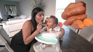 Baby tries Vegetables for the First Time!! 😱 *hilarious*