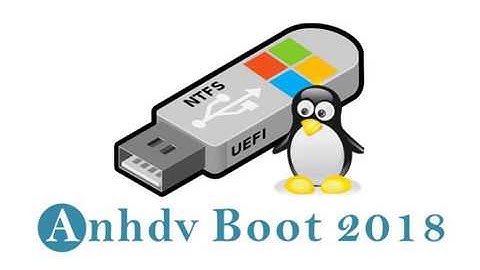 Giới thiệu đĩa cứu hộ đa năng Anhdv Boot 2018