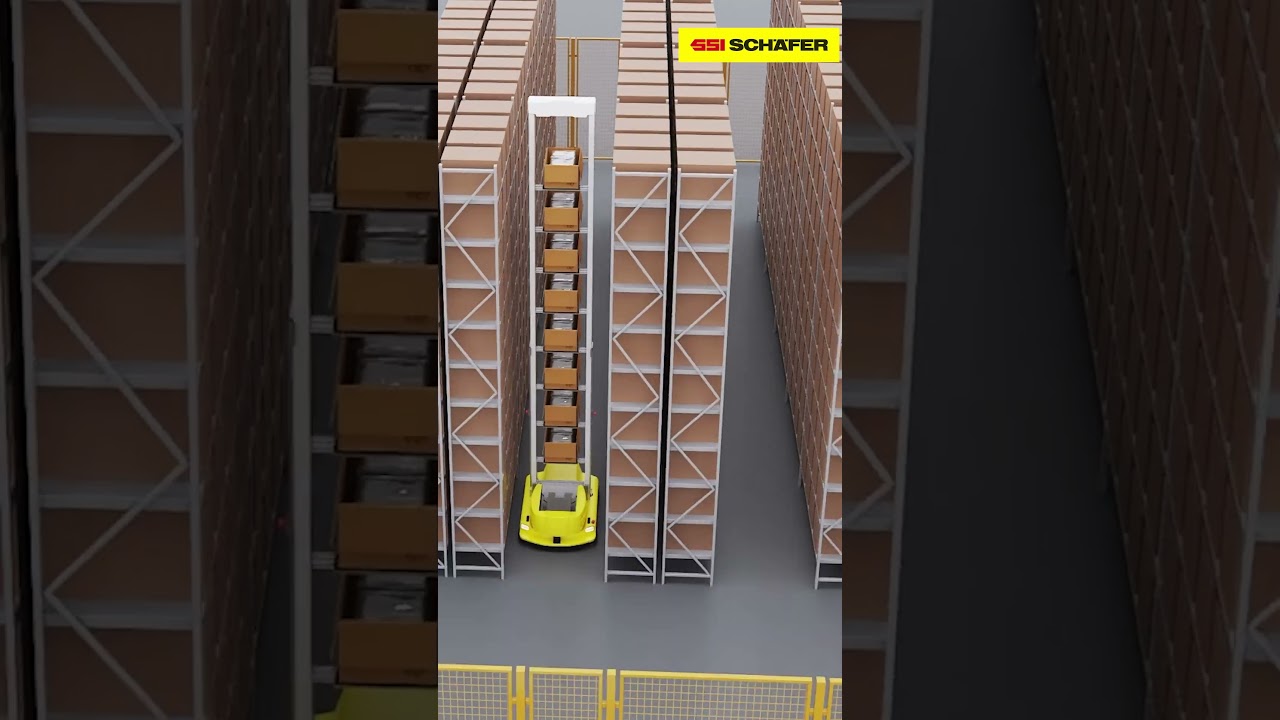 SSI Mobile Robots & Shelving: The Perfect Combination for Warehouse Efficiency