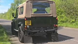 Match Highlights Land Rover Defender 90 with Supercharged LS3