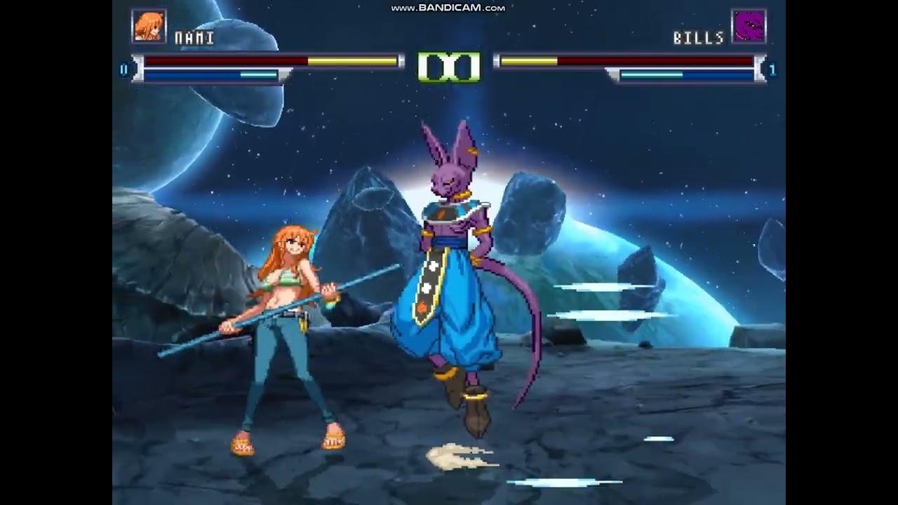 MUGEN Nami vs Bills (Beerus) .