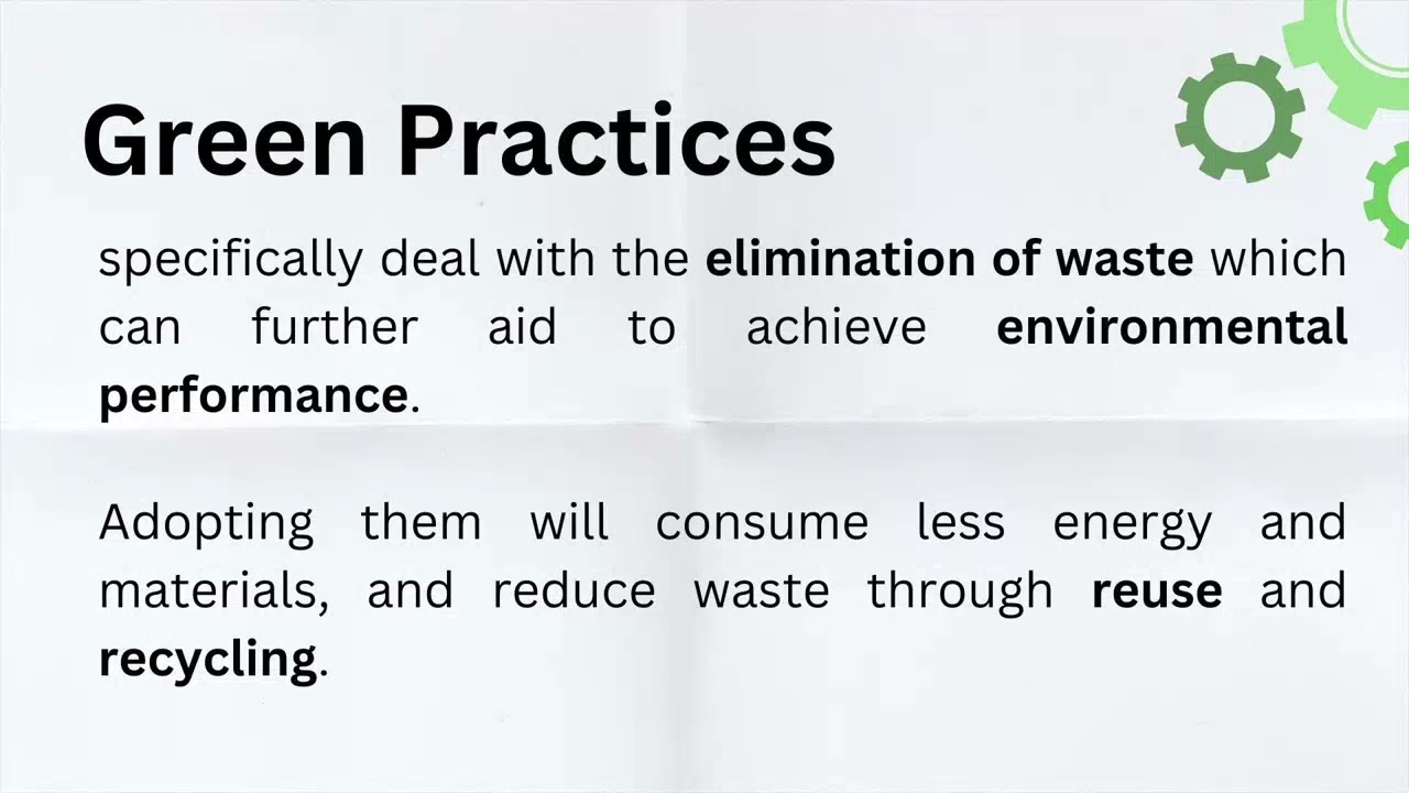 Lean and Green Operations