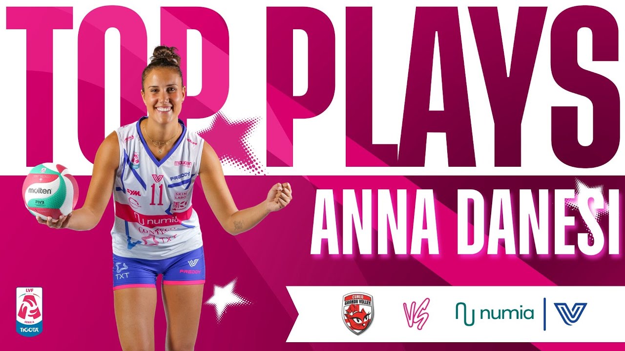 Anna Danesi | Top plays vs Honda Cuneo Granda Volley