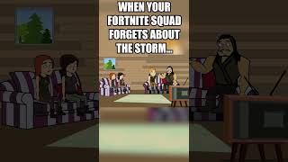 When your Fortnite squad forgets about the storm #fortnite #shorts