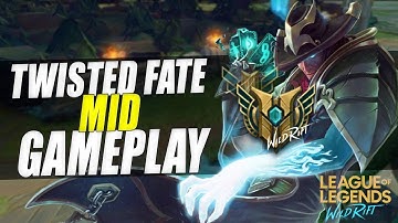 Liên Minh Tốc Chiến : Twisted Fate Mid Game Play vs Katarina Montage lol -  Wild Rift