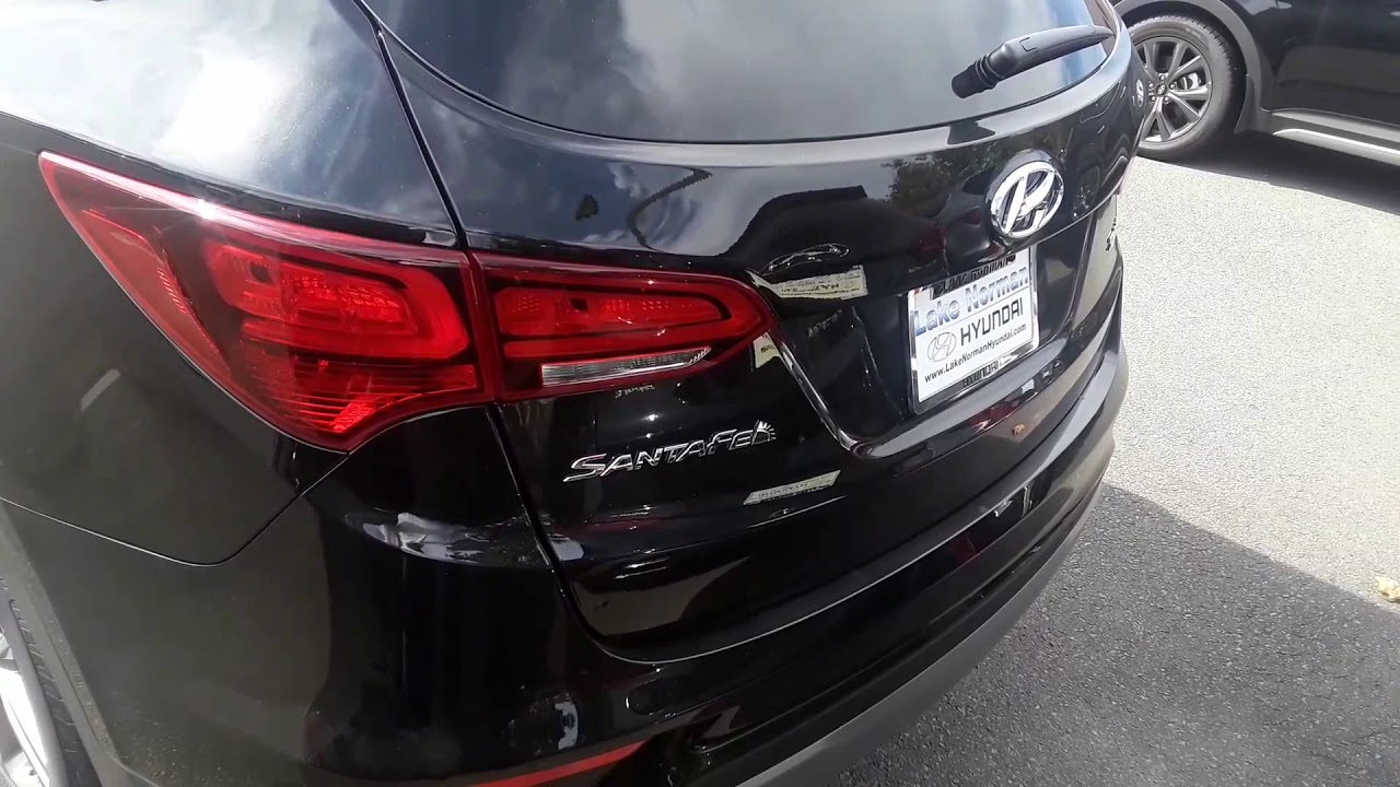2017/18 Santa Fe Sport adjustable power lift gate. YouTube