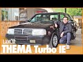 Lancia thema turbo ie  la renault 25 italienne 