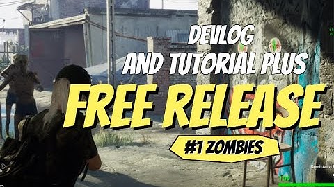 #1 Zombie Survival Template Devlog + Tutorial + Free to play