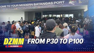 From P30 to P100: Batangas port seeks to triple passenger terminal fees