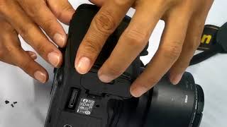 Nikon D800 broken SD card door