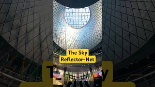 The Sky Reflector-Net at the Fulton Center #nyc #didyouknow #nycsubway  #nyclandmarks #architecture