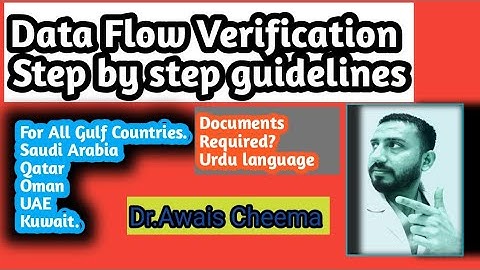 "Complete Guide to DATA FLOW Verification for Gulf Jobs | Step-by-Step Process | 2025 Update
