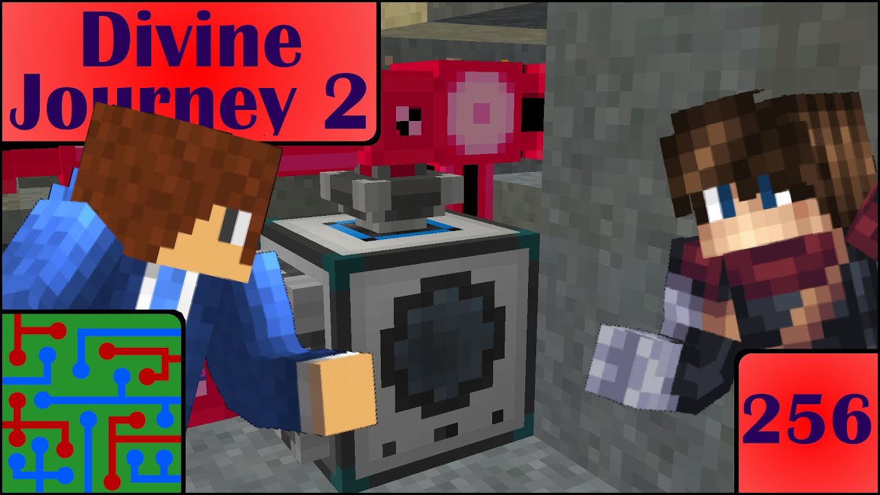 Automatic Blood Buckets! | Minecraft: Divine Journey 2 | Episode 256