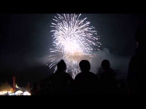 圧倒的な花火の近さ　奥地の海のかーにばる2013