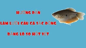 Câu Cá Sặc | Cách Làm Lưỡi Câu Cá Sặc Đồng | Nguyên Vlog#4