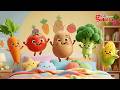 Cinq petits légumes qui sautent - Five Little Jumping Vegetables Song | Nursery Rhymes for Kids