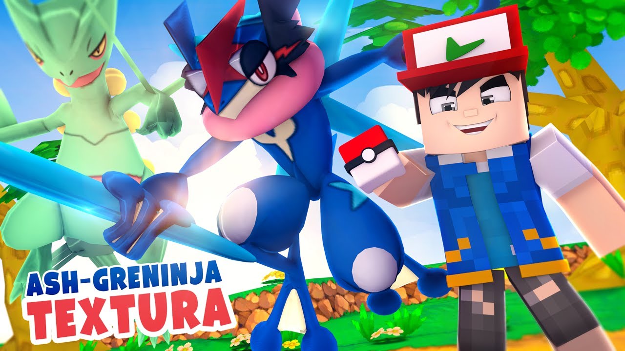 Greninja formas no Minecraft Pixelmon #pokemon #pxbr #minecraft