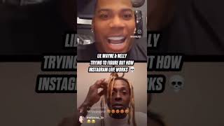 lil Wayne and Nelly First Time on IG Live #lilwayne #nelly #youtubeshorts