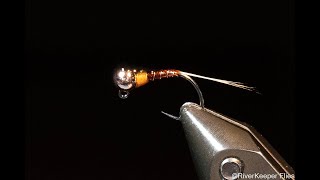 Tying a Pheasant Tail Perdigon (with Veevus Body Quill) by John Kreft - RiverKeeper Flies