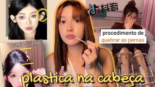 as trends de beleza CHINESAS estão indo LONGE DEMAIS (está deformando pessoas)
