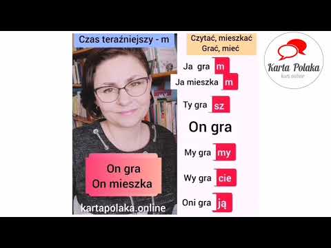 #курскартаполяка #kartapolaka Karta Polaka w minutę! Odc. 45. Grać, mieszkać - czas teraźniejszy