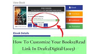 How To Customize Your Books2Read Link In Draft2Digital (2023)