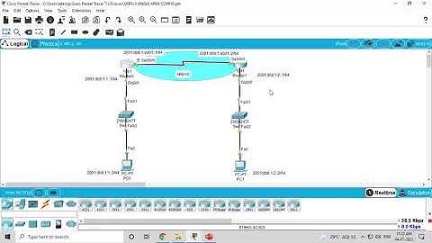 21  OSPFv3 SINGLE AREA CONFIG
