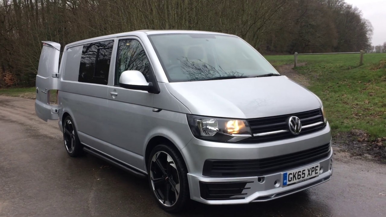VW transporter T6 with Unique Transporters Sportline styling pack YouTube