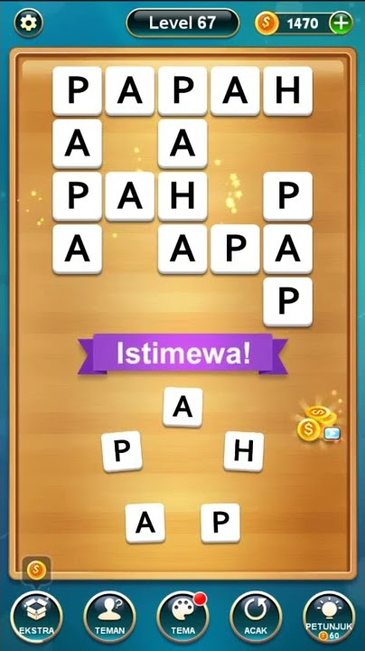 Teka Teki Silang Level 66 67 68 69