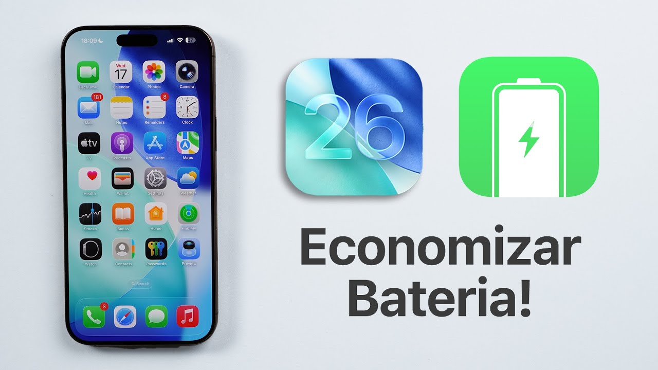 Como Economizar MUITA Bateria no iOS 26!