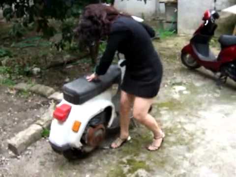 owning a vespa is like dating a fat chick