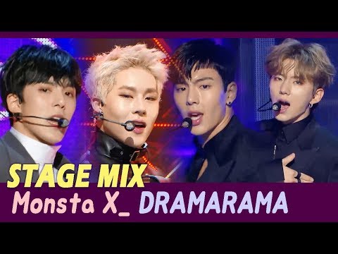 [60fps]-monsta-x---dramarama-교차편집(stage-mix)