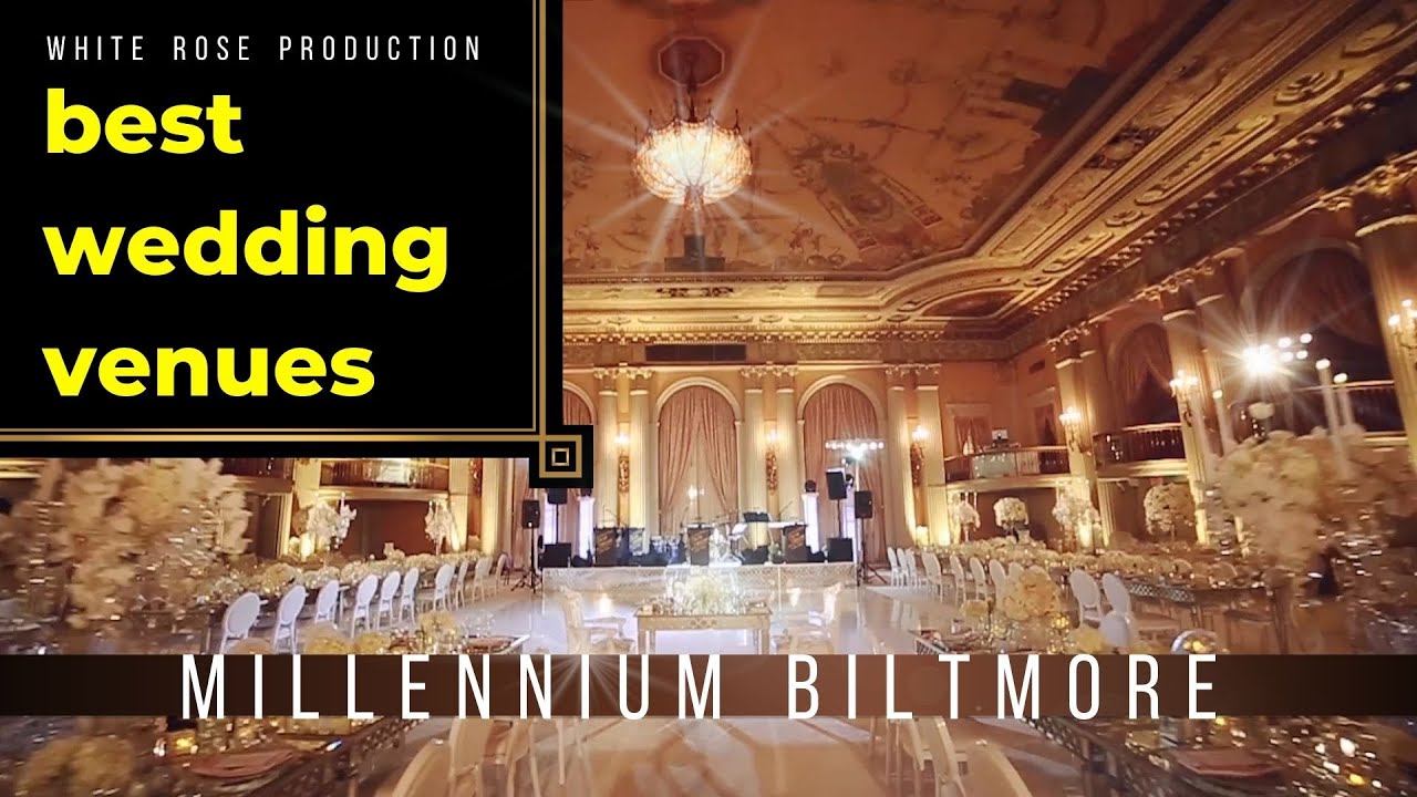 Best Wedding Venues: Millennium Biltmore Wedding 