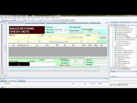 Invenoty Source Code Sample