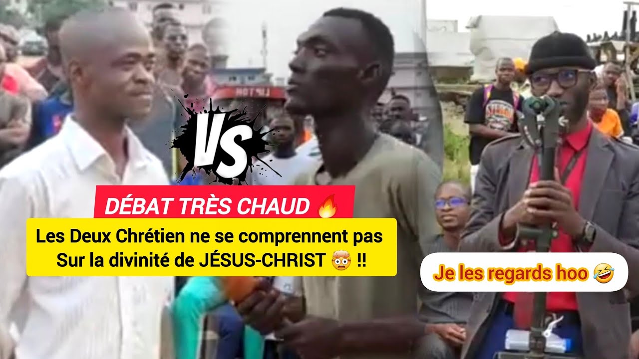 ⛔️ SUIVEZ LE DÉBAT TRÈS CHAUD 🔥: ENTRE DEUX CHRÉTIENS SUR LA DIVINITÉ DE JÉSUS-CHRIST 