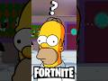 What IF Homer Simpson PLAYED Fortnite?