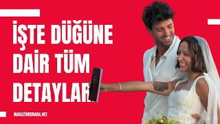 Zeynep Bastık ve Serkay Tütüncü evlendi! İşte düğün gecesine dair tüm detaylar!