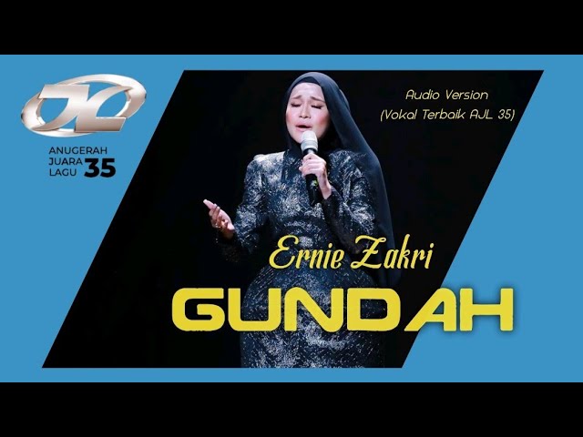 ERNIE ZAKRI - GUNDAH | FINAL AJL 35 / VOLUME UP! (VOKAL TERBAIK) class=