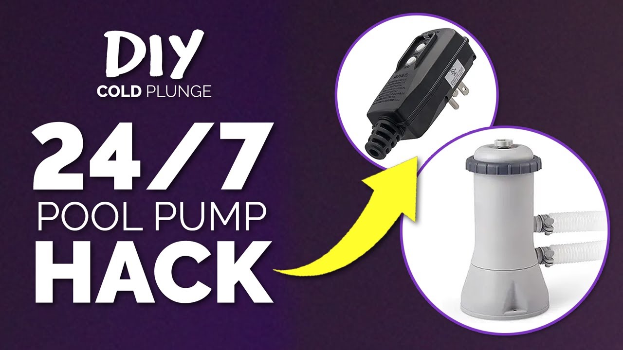How to make your Intex Pool Pump Run 24/7 for a DIY Cold Plunge Cold