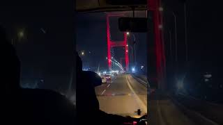 Puente del Bósforo, rumbo a Ankara. capital de Turquía.