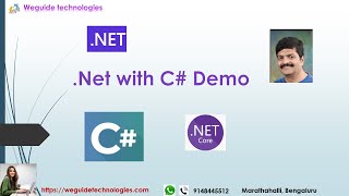 dotnet with Csharp demo (C#, ASP.Net, MVC,.Net core,Webapi)
