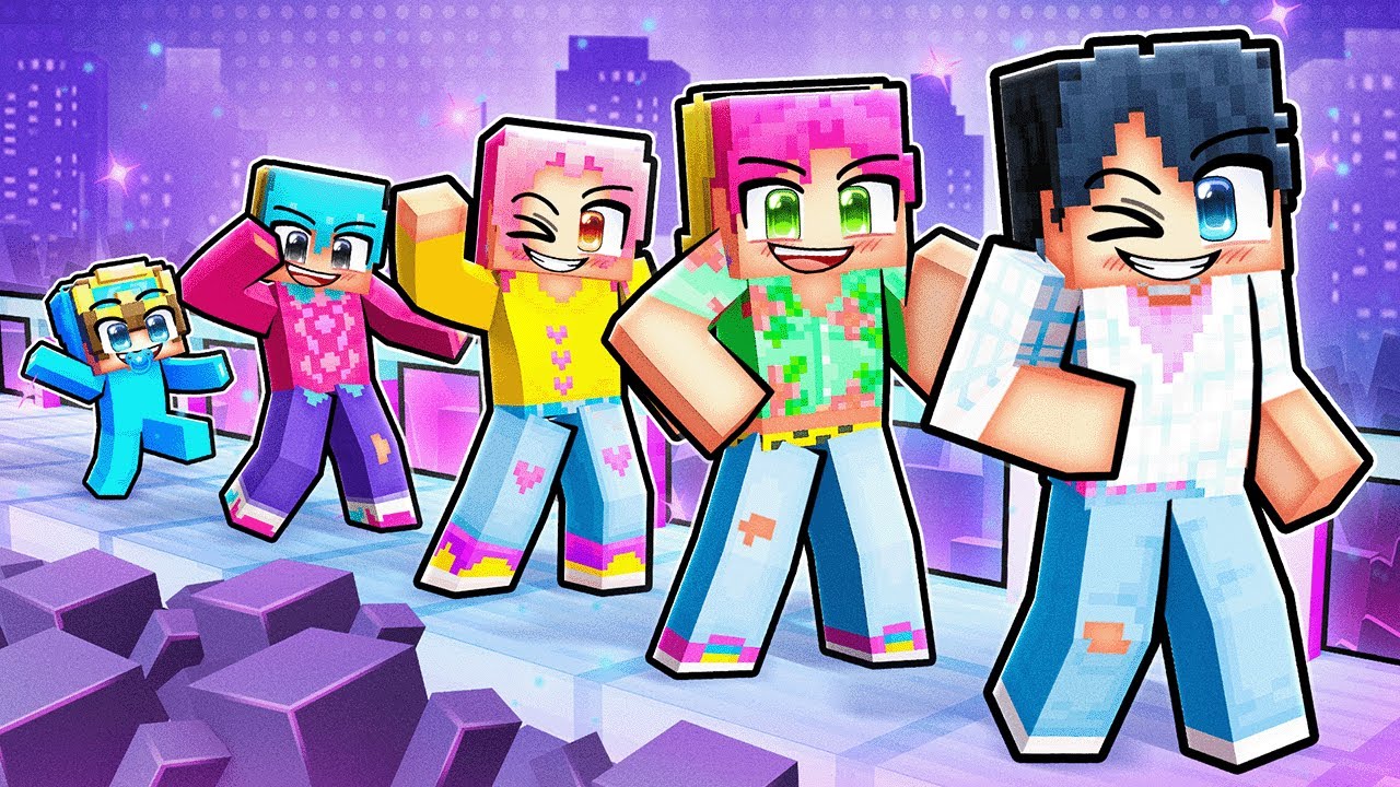 Birth to SAJA BOY LIFE in Minecraft! - YouTube