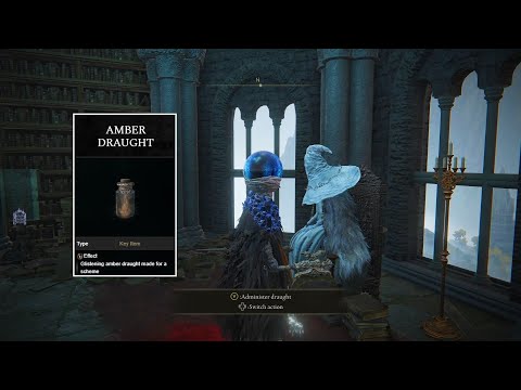 This is what happens if you give Ranni the Witch Seluvis' Potion  (Elden Ring)