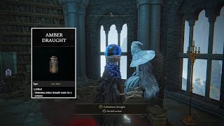 This is what happens if you give Ranni the Witch Seluvis' Potion  (Elden Ring)