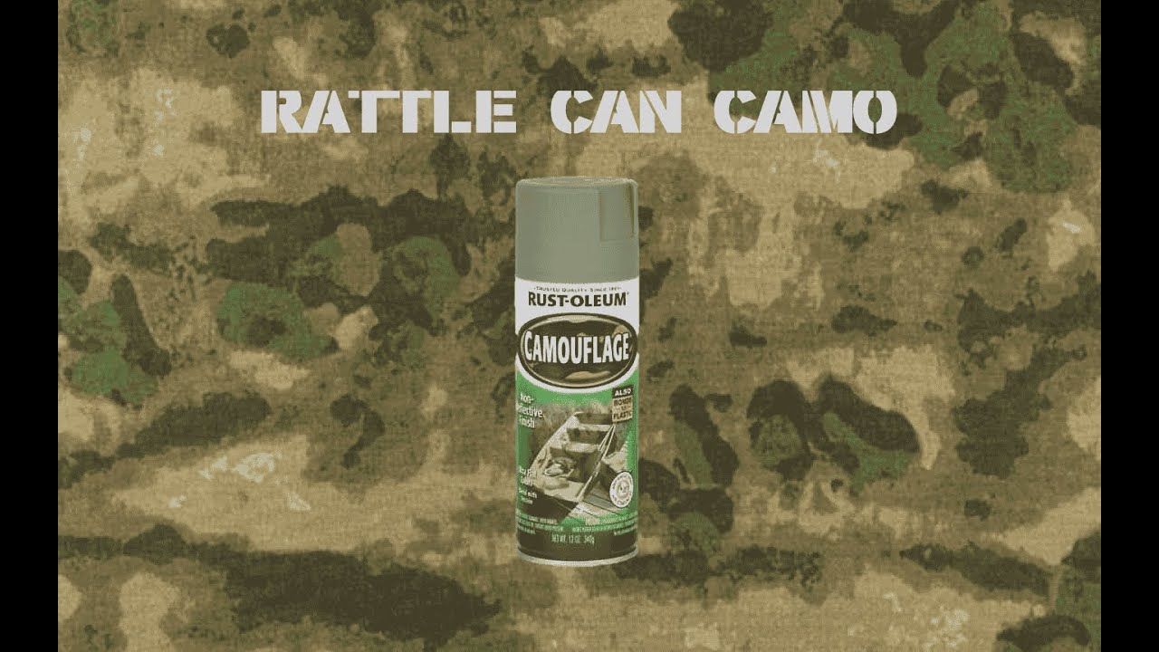 Воспроизведение A-TACS FG с помощью аэрозольной краски