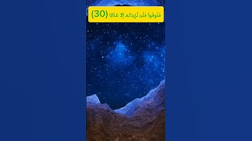 سورة النبا من ٢٤ إلى ٣٠ #قرآن #قرآن_كريم
