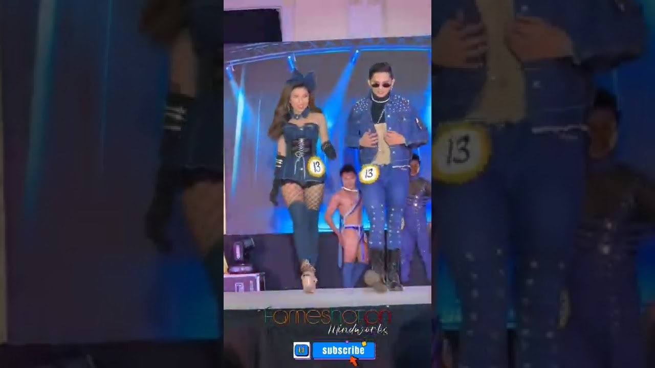 Denim Wear #catwalk #runwaymodel #famous #fameshotph