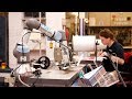 6 x UR3 robots manufacturing party supplies