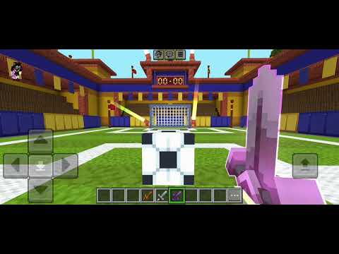 Minecraft Actions & Stuff 1.11 Update Soccer/Football Goal Score Vs Back Of The Net